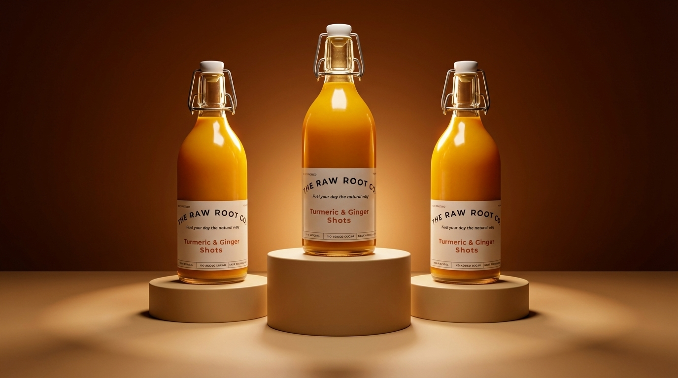 Modern minimalistic product display